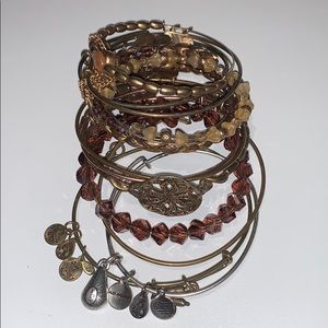 Alex and ani bracelet stack - 13 bracelets